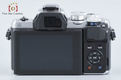 【中古】OLYMPUS オリンパス OM-D E-M10 Mark III EZ ダブルズームキット シルバー 元箱付き