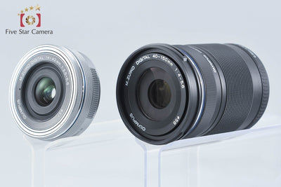 【中古】OLYMPUS オリンパス OM-D E-M10 Mark III EZ ダブルズームキット シルバー 元箱付き