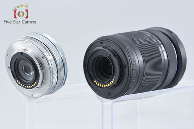 【中古】OLYMPUS オリンパス OM-D E-M10 Mark III EZ ダブルズームキット シルバー 元箱付き