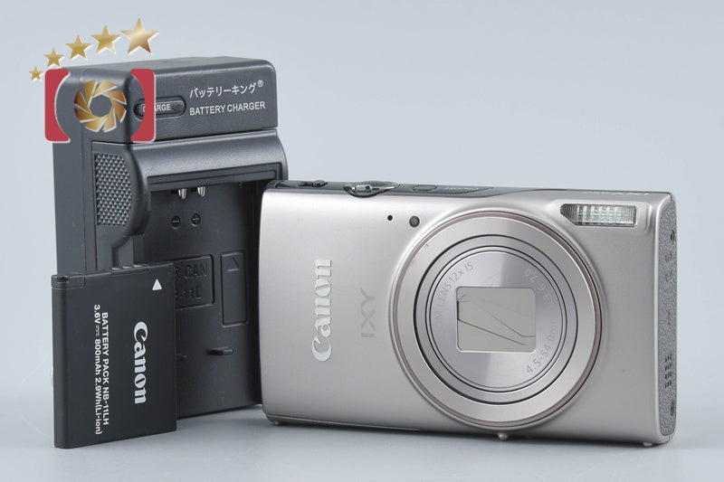 【中古】Canon キヤノン IXY 650 シルバー コンパクトデジタルカメラ