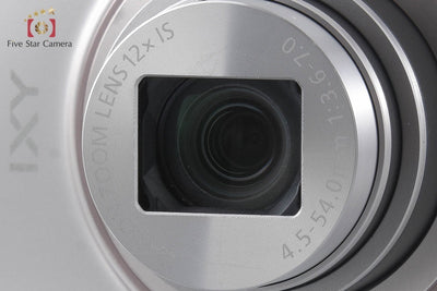【中古】Canon キヤノン IXY 650 シルバー コンパクトデジタルカメラ