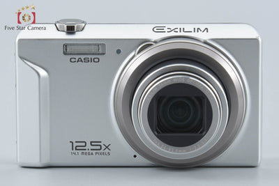 【中古】CASIO カシオ EXILIM EX-ZS100 シルバー コンパクトデジタルカメラ