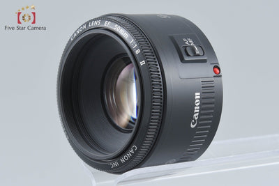 【中古】Canon キヤノン EF 50mm f/1.8 II 元箱付き