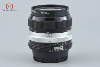 【中古】Nikon ニコン NIKKOR-O Auto 35mm f/2 Ai改