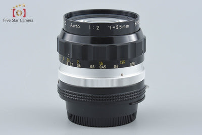 【中古】Nikon ニコン NIKKOR-O Auto 35mm f/2 Ai改