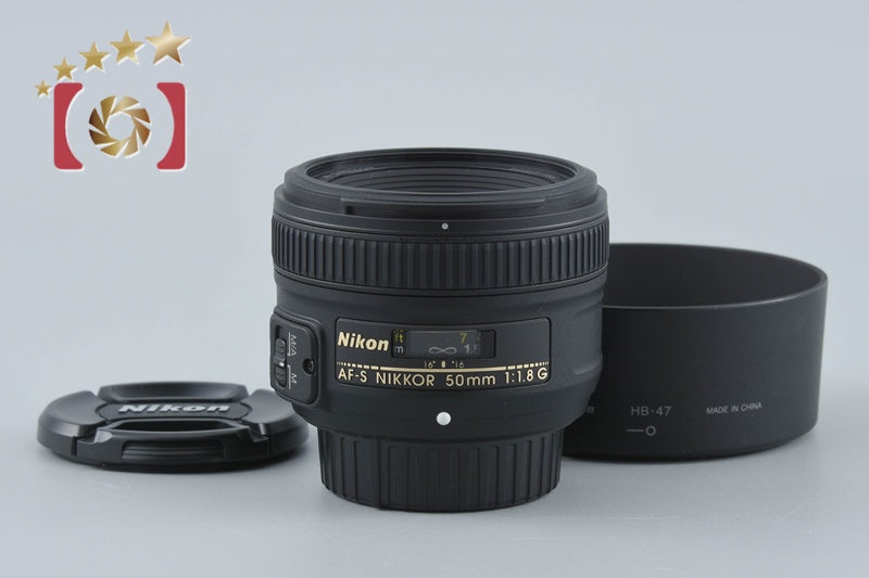【中古】Nikon ニコン AF-S NIKKOR 50mm f/1.8 G