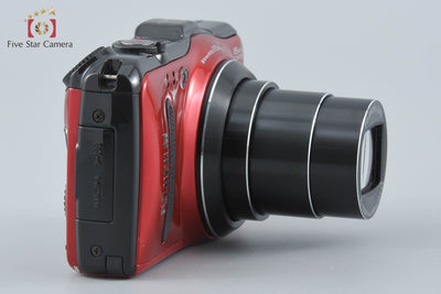 【中古】FUJIFILM 富士フイルム FINEPIX F600EXR レッド コンパクトデジタルカメラ 元箱付き