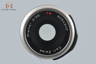 【中古】CONTAX コンタックス Carl Zeiss Planar 35mm f/2 T*