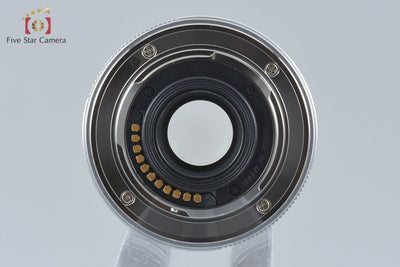 【中古】OLYMPUS オリンパス M.ZUIKO DIGITAL 25mm f/1.8 シルバー 元箱付き
