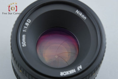【中古】Nikon ニコン AF NIKKOR 50mm f/1.8 D 元箱付き
