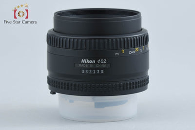 【中古】Nikon ニコン AF NIKKOR 50mm f/1.8 D 元箱付き