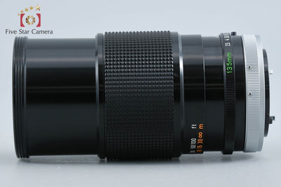 【中古】Canon キヤノン FD 135mm f/2.5 S.C.