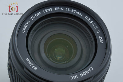 【中古】Canon キヤノン EF-S 15-85mm f/3.5-5.6 IS USM