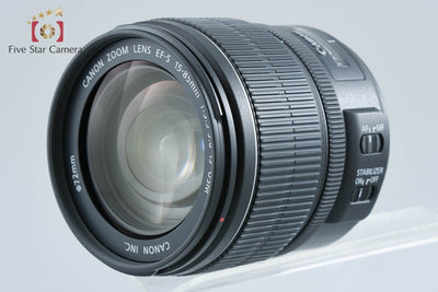 【中古】Canon キヤノン EF-S 15-85mm f/3.5-5.6 IS USM