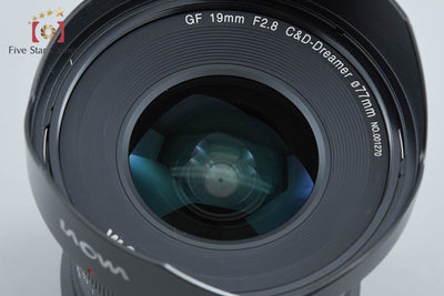 【中古】LAOWA ラオワ GF 19mm f/2.8 ZERO-D GFX 富士フイルムGマウント用