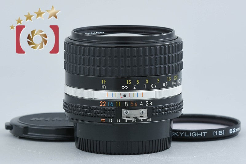 【中古】Nikon ニコン Ai-S NIKKOR 28mm f/2.8