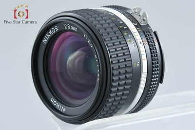 【中古】Nikon ニコン Ai-S NIKKOR 28mm f/2.8