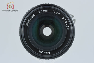 【中古】Nikon ニコン Ai-S NIKKOR 28mm f/2.8