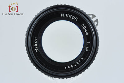 【中古】Nikon ニコン Ai-S NIKKOR 50mm f/1.4