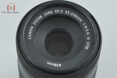 【中古】Canon キヤノン EF-S 55-250mm f/4-5.6 IS STM