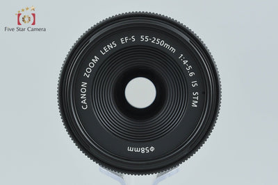 【中古】Canon キヤノン EF-S 55-250mm f/4-5.6 IS STM