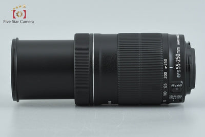 【中古】Canon キヤノン EF-S 55-250mm f/4-5.6 IS STM