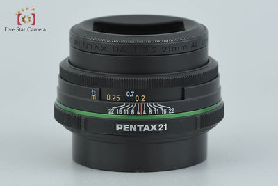 【中古】PENTAX ペンタックス SMC DA 21mm f/3.2 AL Limited ブラック 元箱付き