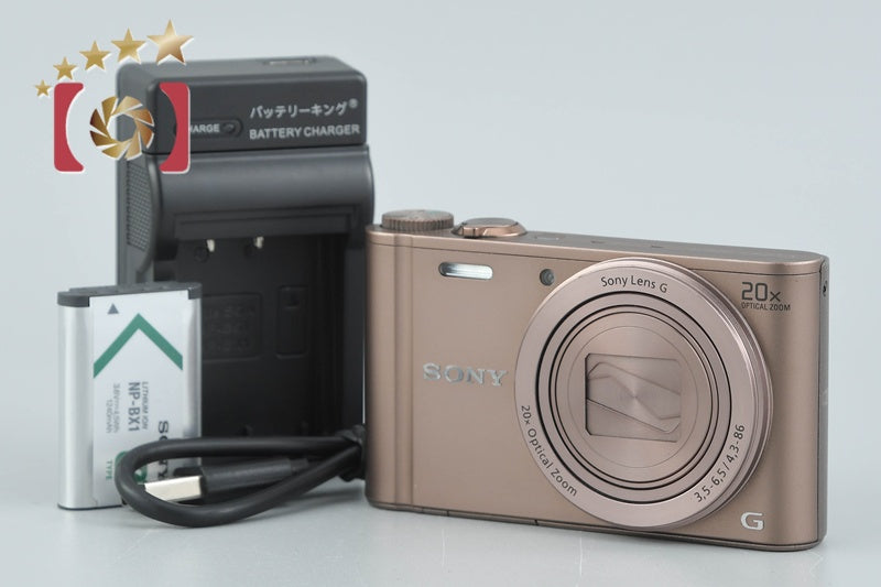 中古】SONY ソニー Cyber-shot DSC-WX300 ブラウン デジタルスチル