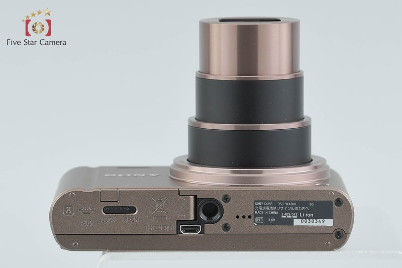 中古】SONY ソニー Cyber-shot DSC-WX300 ブラウン デジタルスチル