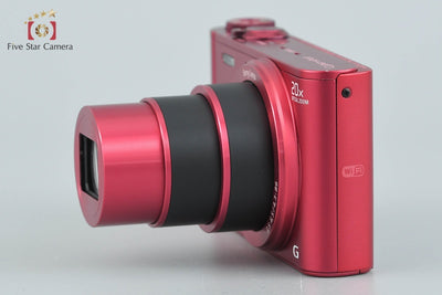 【中古】SONY ソニー Cyber-shot DSC-WX300 レッド デジタルスチルカメラ 多言語対応