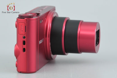 【中古】SONY ソニー Cyber-shot DSC-WX300 レッド デジタルスチルカメラ 多言語対応