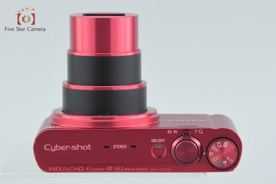 【中古】SONY ソニー Cyber-shot DSC-WX300 レッド デジタルスチルカメラ 多言語対応