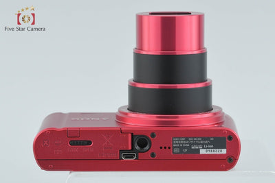 【中古】SONY ソニー Cyber-shot DSC-WX300 レッド デジタルスチルカメラ 多言語対応