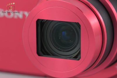【中古】SONY ソニー Cyber-shot DSC-WX300 レッド デジタルスチルカメラ 多言語対応