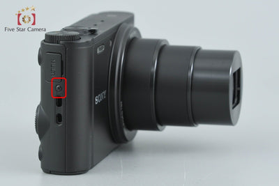 【中古】SONY ソニー Cyber-shot DSC-WX350 ブラック コンパクトデジタルカメラ 多言語対応