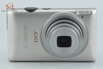 【中古】Canon キヤノン IXY 410F シルバー コンパクトデジタルカメラ 元箱付き
