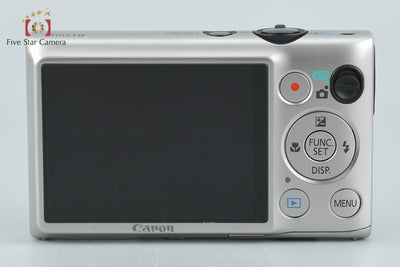 【中古】Canon キヤノン IXY 410F シルバー コンパクトデジタルカメラ 元箱付き