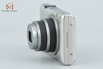 【中古】Canon キヤノン IXY 410F シルバー コンパクトデジタルカメラ 元箱付き