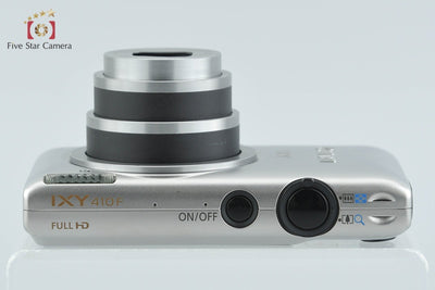 【中古】Canon キヤノン IXY 410F シルバー コンパクトデジタルカメラ 元箱付き