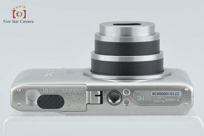 【中古】Canon キヤノン IXY 410F シルバー コンパクトデジタルカメラ 元箱付き