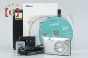 【中古】Nikon ニコン COOLPIX S2700 シルバー コンパクトデジタルカメラ 元箱付き