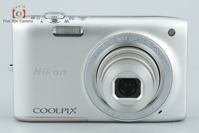 【中古】Nikon ニコン COOLPIX S2700 シルバー コンパクトデジタルカメラ 元箱付き