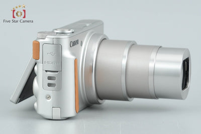 【中古】Canon キヤノン PowerShot SX740 HS シルバー コンパクトデジタルカメラ 元箱付き