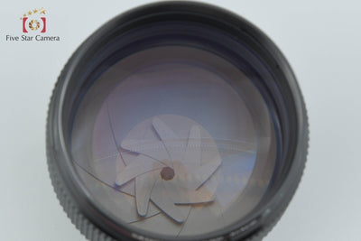 【中古】Canon キヤノン New FD 85mm f/1.2 L