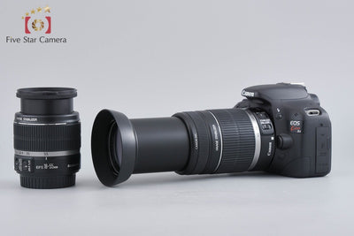【中古】Canon キヤノン EOS Kiss X4 ダブルズームキット シャッター回数僅少