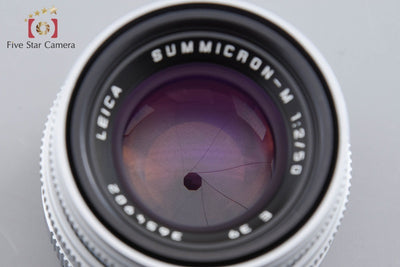 【中古】Leica ライカ SUMMICRON-M 50mm f/2 E39 第4世代 シルバー