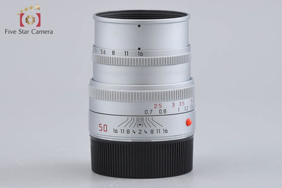 【中古】Leica ライカ SUMMICRON-M 50mm f/2 E39 第4世代 シルバー