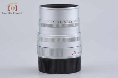 【中古】Leica ライカ SUMMICRON-M 50mm f/2 E39 第4世代 シルバー
