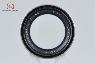 【中古】Leica ライカ SUMMILUX-M 50mm f/1.4 E46 チタン