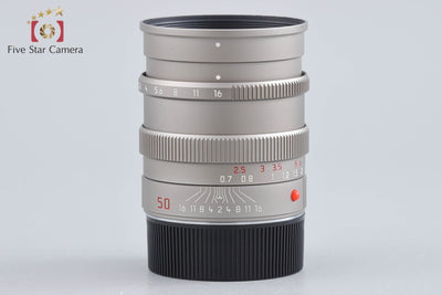 【中古】Leica ライカ SUMMILUX-M 50mm f/1.4 E46 チタン